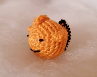 Mini fish keychain