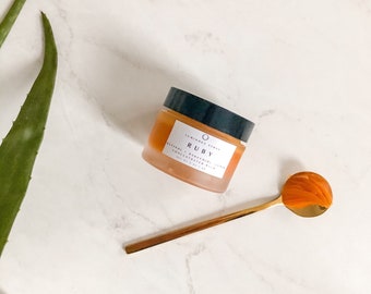 Ruby Retinol and Lupin Face Balm | anti aging moisturizer | anti aging face serum | face cream | face oil | bakuchiol face serum | gift