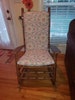 Rocking chair custom fit cushion 