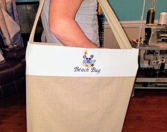 Carry bag / beach lounge chair carrier / exlarge tote /Carry all Tote