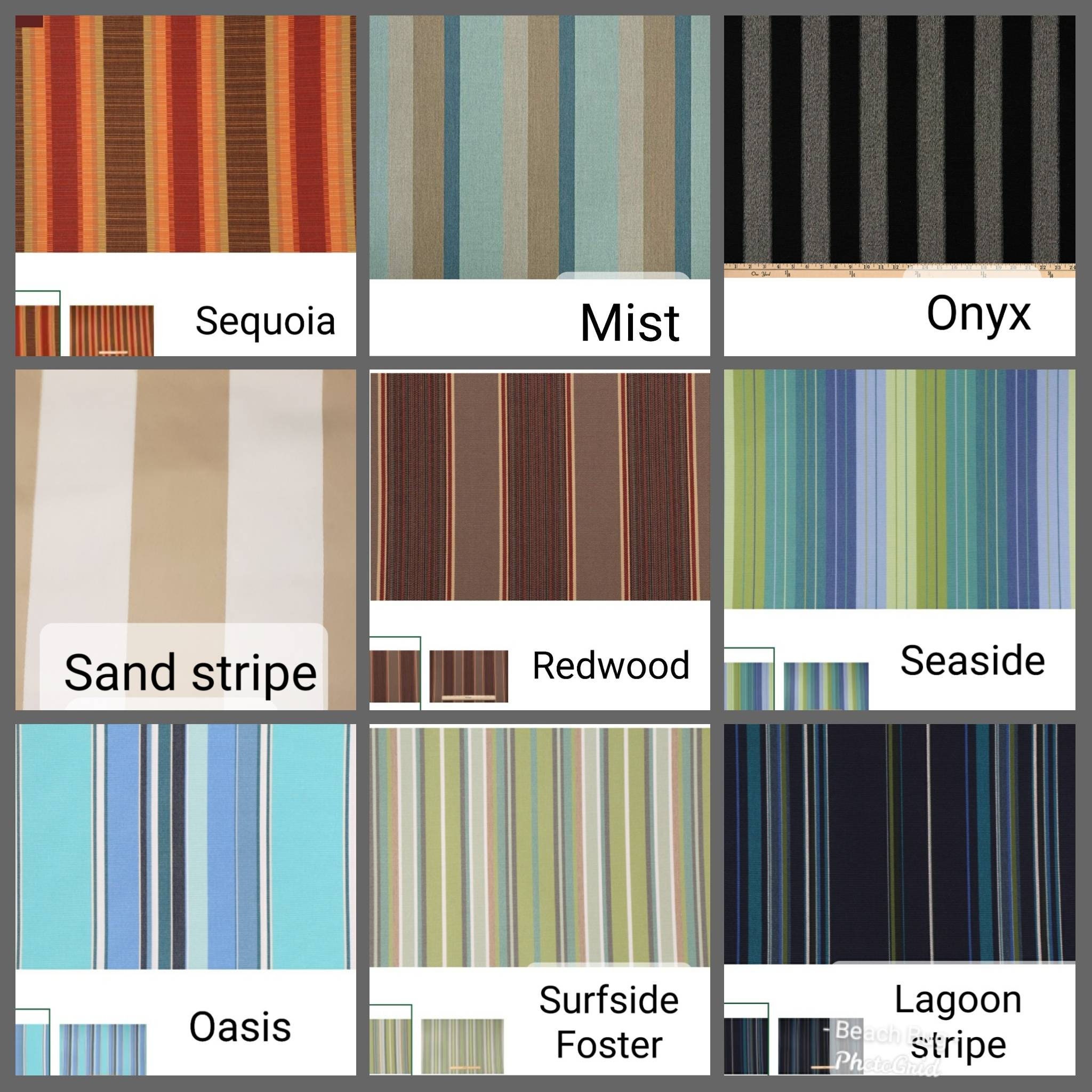 Sunbrella Outdoor Picnic Table Pads/cushions Set of 2 Etsy