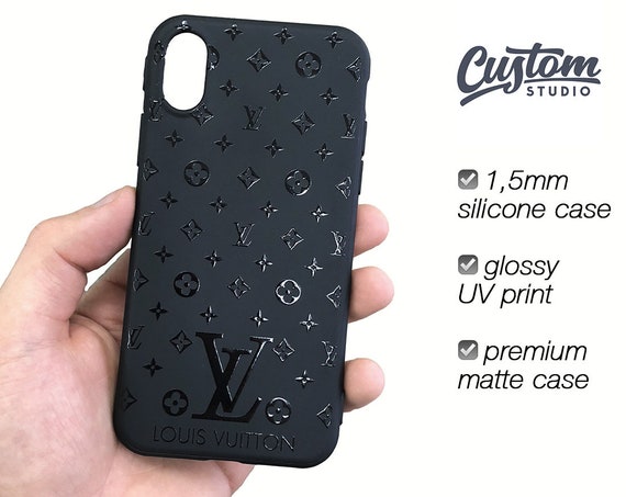 Louis Vuitton iphone X case designer iPhone 8 Plus case | Etsy