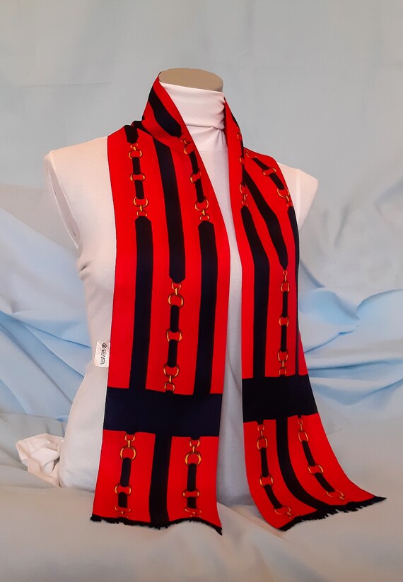 Women Pure Silk Vintage Scarf