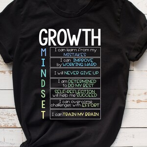 Growth Mindset /Inspirational / Teacher Shirts / Gifts / SALE