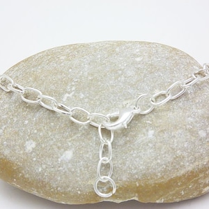 1 charm bracelet, link bracelet 20 cm