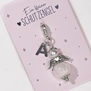 Un petit pendentif ange gardien personnalisable porte-bonheur ange porte-bonheur rétablissement école inscription cadeau souvenir Pâques anniversaire
