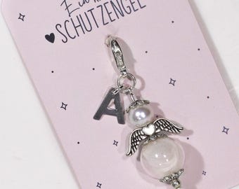 A small guardian angel personalizable angel pendant lucky charm lucky angel recovery school enrollment gift souvenir Easter birthday