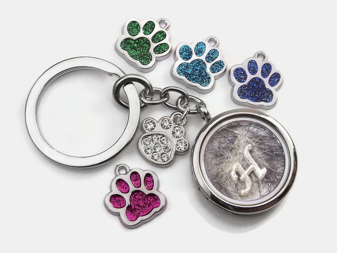 Hundehaarsammler Schlüsselanhänger, 6 Stück Tierhaar Erinnerung Schlüsselanhäng 336348724525