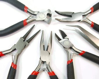 Pliers, Jewelry Pliers Tool Set 6-piece