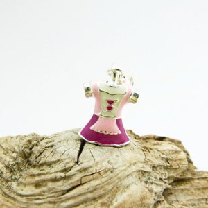 Trachten Charm Pendant Dirndl blackberry