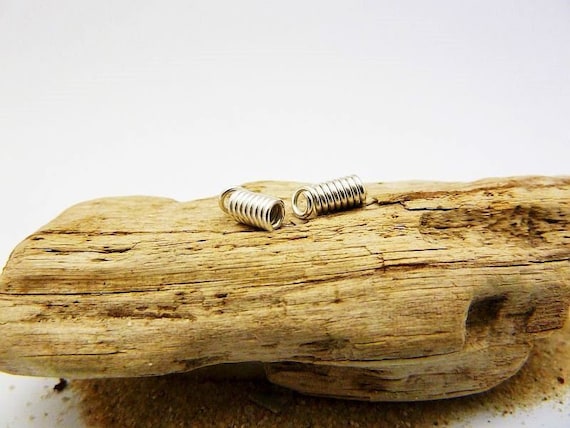 Clasp, Glue In Swirl - 3.2mm ID Large Clasp, Glue In Swirl - 3.2mm ID Large