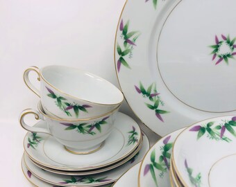 Bamboo Mandarin by Harmony House China 24-piece Set Bamboo