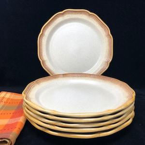 Mikasa Whole Wheat DINNER PLATES Set of Whole Wheat Mikasa