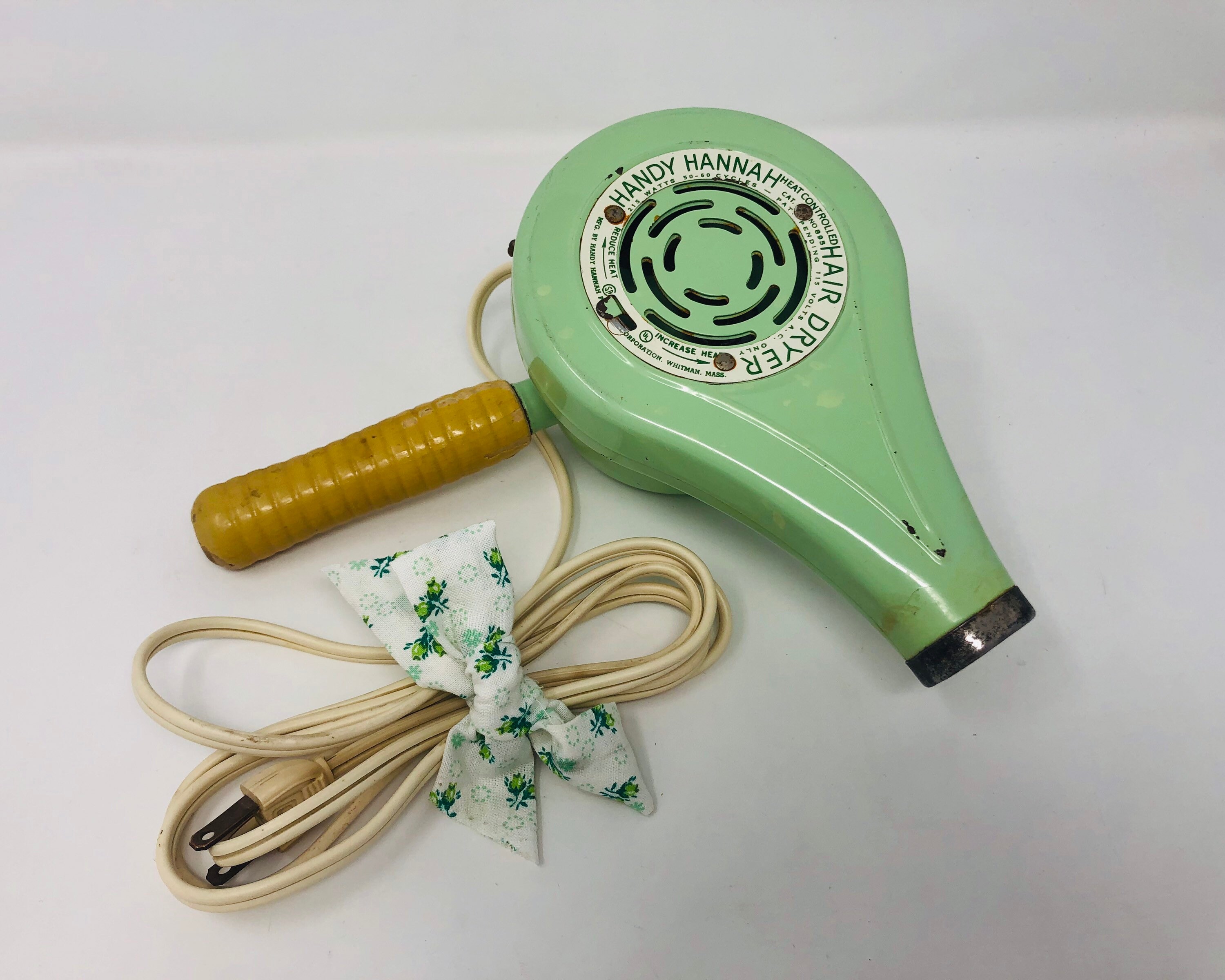 Mint green cheap hair dryer