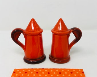 Vintage Metlox Poppytrail Red Rooster Salt & Pepper Shakers