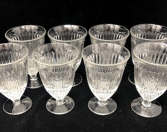 Fostoria Radiance Iced Tea Goblets - Set of 8 - 1950s Collectible