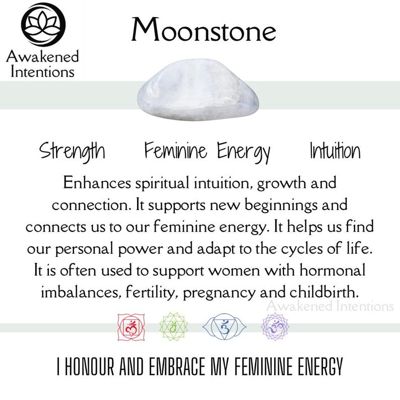 Moonstone Raw Crystals Rough Natural Gemstone image 2