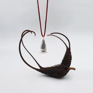 Poppy capsule pendant