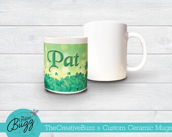 Color Image Mug,Mother's Day Mug,Custom Coffee Mug,Birthday Gift,Pets,Kids,Sports,Dog,Picture Mug with Name,Personalized,St.Pats,Valentine