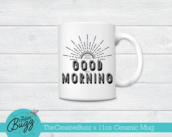 Nothing Good About Morning Mug,Mother's Day Mug,Custom Coffee Mug,Birthday Gift,Working Mom,Humorous Mug,Coworker,Busy Mom