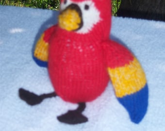 Parrot Knitted