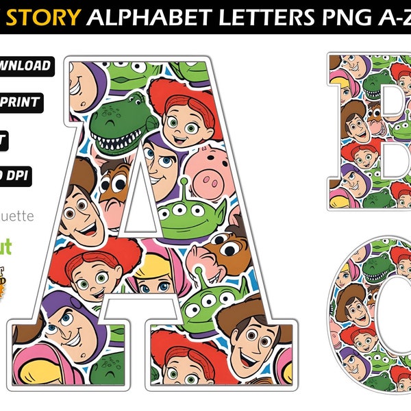 Teacher Toy Story Letters - Etsy UK