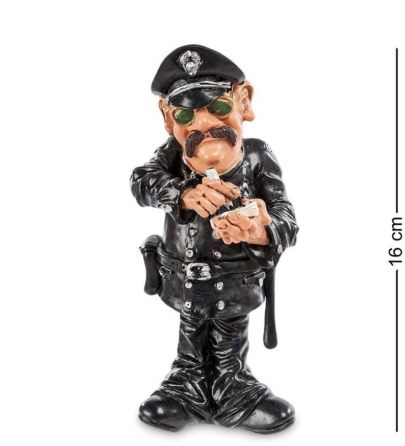 Statuette figurine GIFT for POLICEMAN cop police officer Etsy