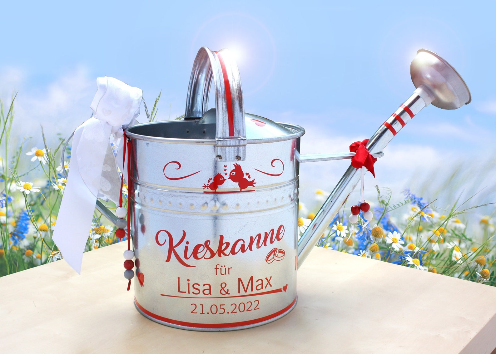 Geldgeschenk Kieskanne Zinkgießkanne 65 Liter Etsy