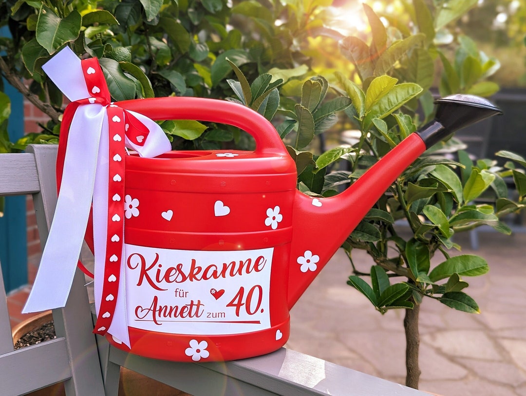 Geldgeschenk Kieskanne zum Geburtstag, Jubiläum, besonderen Anlässen