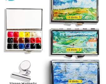 16/18 Daniel Smith Extra Fine PrimaTek Watercolor and Mayan Color Travel Set, Paint Sample Set