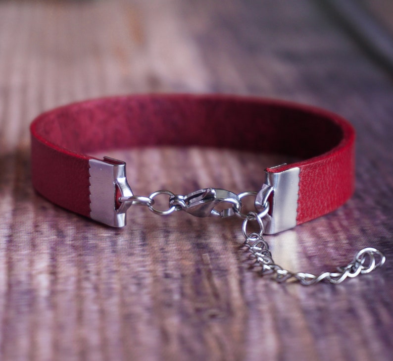 BADASS GIRL GANG Bracelet Leather Bracelet Engraved Etsy