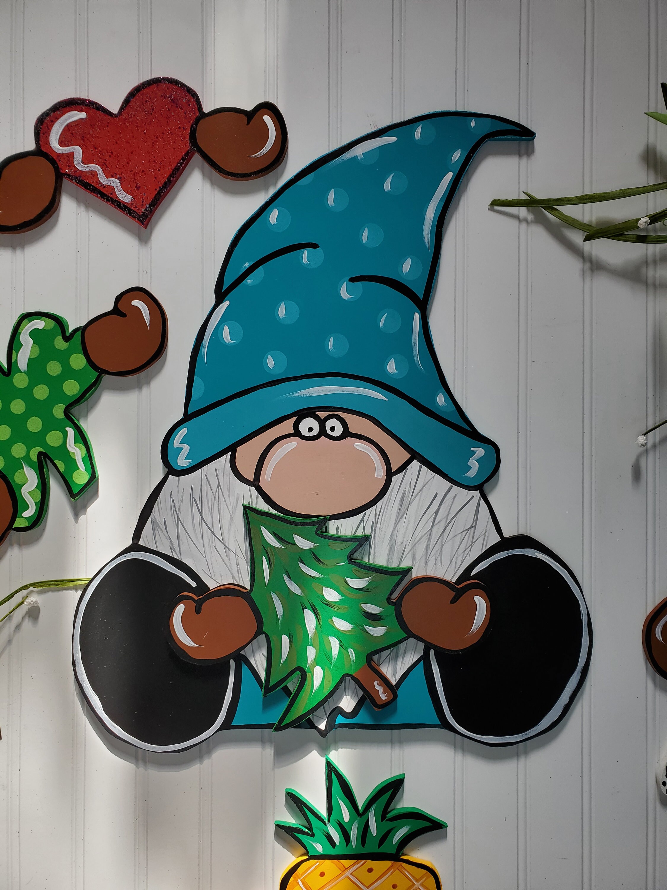 Seasonal Interchangeable Gnome Door Hanger Gnome Door Hanger Etsy