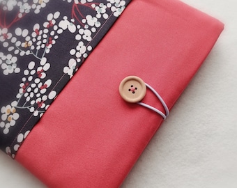 Lector de color Vivlio Coral rosa flores flores de cerezo japonés