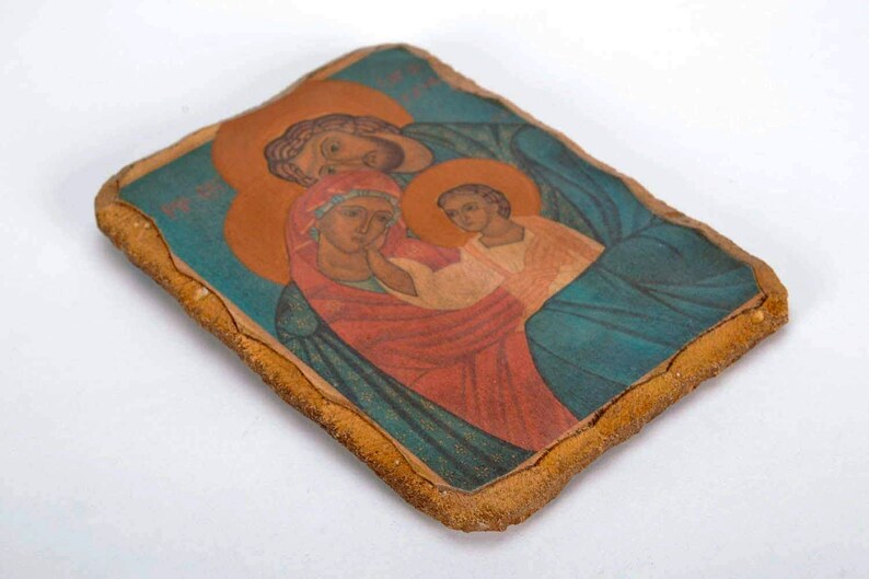 Holy Family Fine Art Byzantine Icon  Christian Orthodox image 2