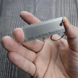 Mini regla de metal de 5 cm, mini regla portátil, material escolar, material de oficina, regla, material de papelería, material para estudiantes