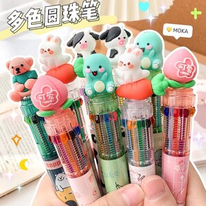 1pcs Cute 10 Colors Ballpoint Pen Creative Korea Kawaii Small Pig