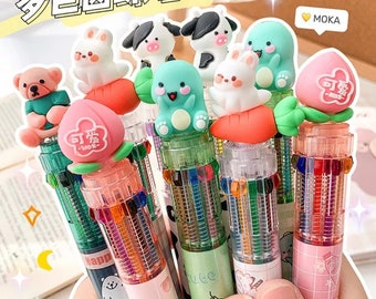 Mini & Regular BIC 4 Color Pen Clip - Mini Pen - 4 Color Pen - ID Clip -  Badge Clip - BIC Mini Pen