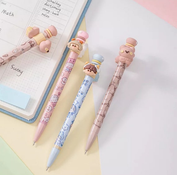 Cute Cat Pens, Kawaii Cat Gel Pen, Novelty Pen, Cat Lover Gift, Animal  Pens, School Supplies -  Denmark