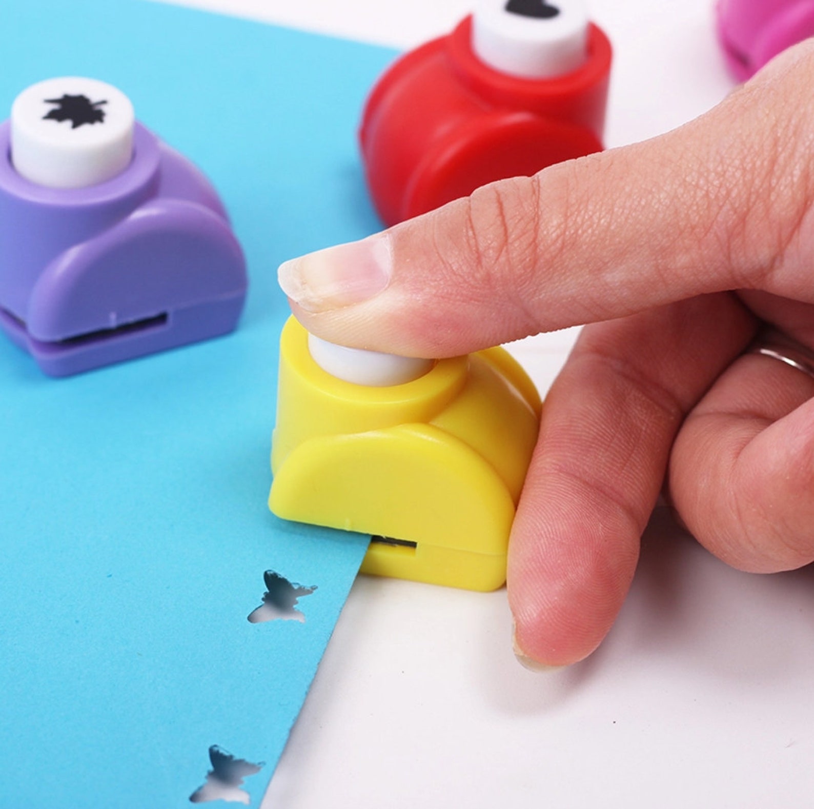 Hole Puncher Mini Scrapbook Hole Punch Craft Supply DIY Etsy