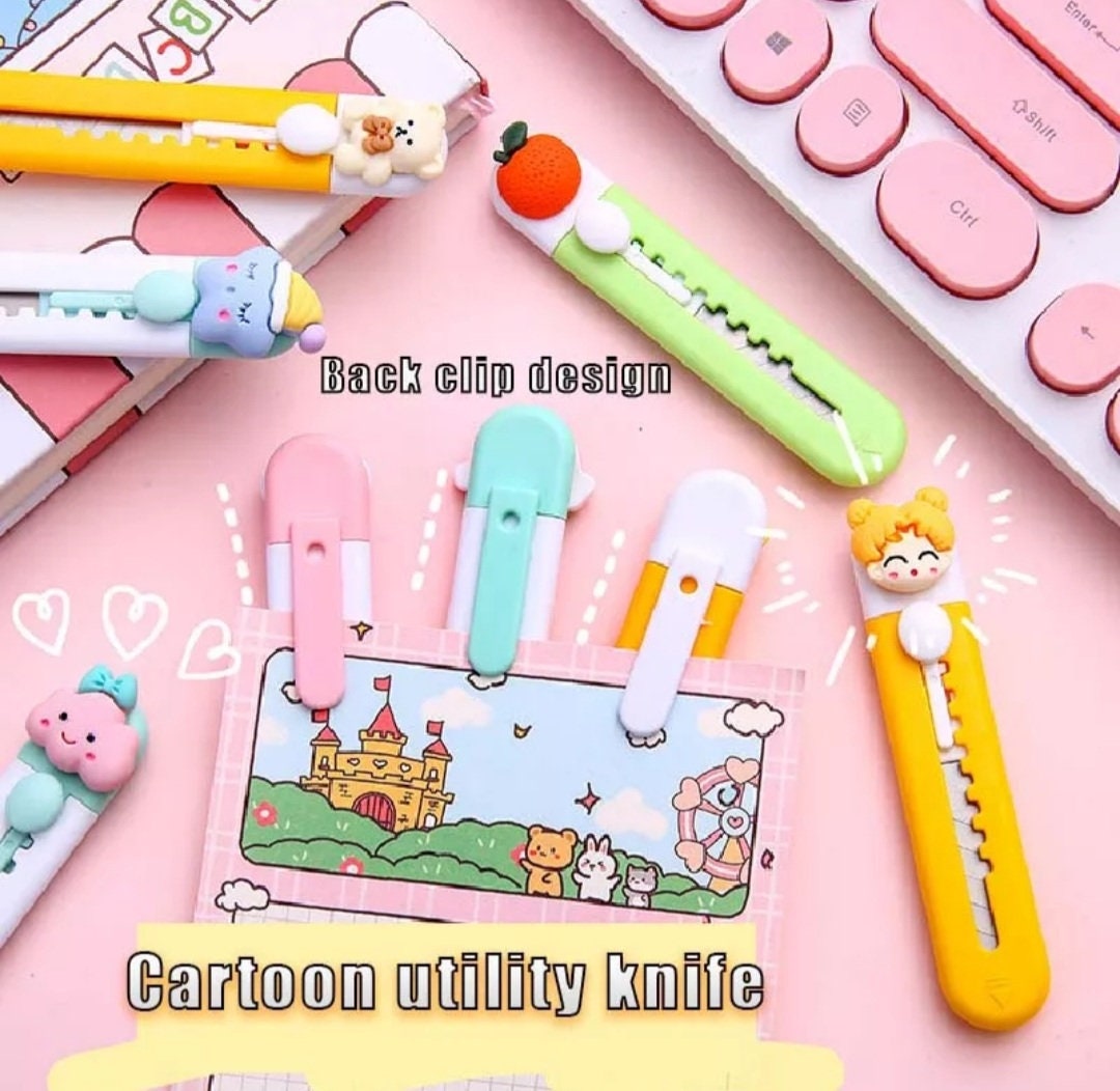 Mini Utility Knife Set - Kawaii  Art, Craft & Stationery Supplies