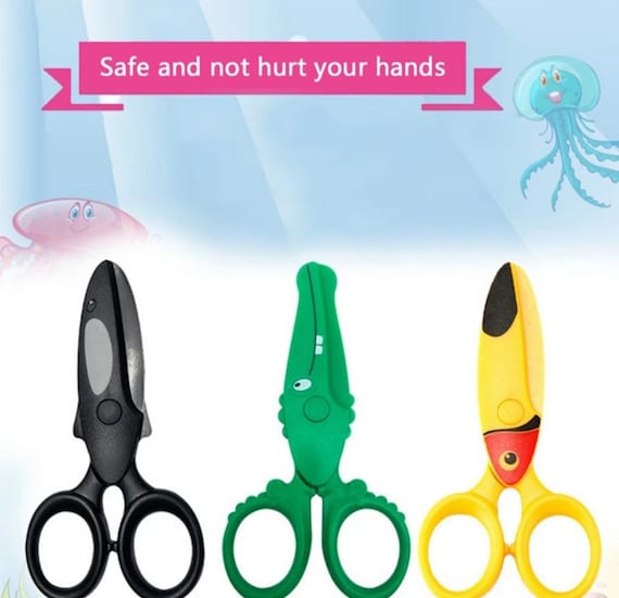 1pc Animal Mini Scissors, Kids Safety Scissor, Kindergarten
