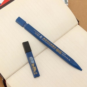 2 Set Thick Flat Head Mechanical Pencil, Pencil With 6pcs Refill Set, 2B Pencil, Pencil With Eraser, Writing Drawing Pencil, Gift image 13
