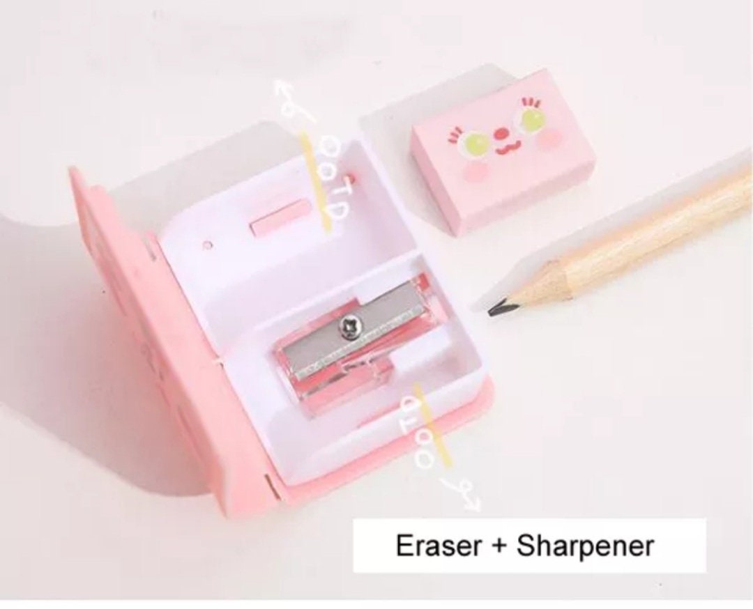 Cute Kids Gift Pencil Sharpener Ruler Eraser 5PCS School