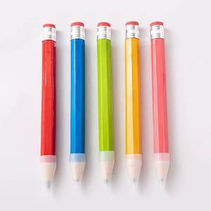 1pc Giant Wooden Pencil, Pencil with Eraser, 35cm Giant Pencil, Artist Pencil, School, Office Supply