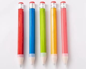 1pc Giant Wooden Pencil, Pencil with Eraser, 35cm Giant Pencil, Artist Pencil, School, Office Supply