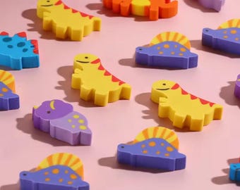 Cobee Gommes De Fruits, Mignon Crayon Gomme Douce Gommes Colorées, Gommes Kawaii Pour Les