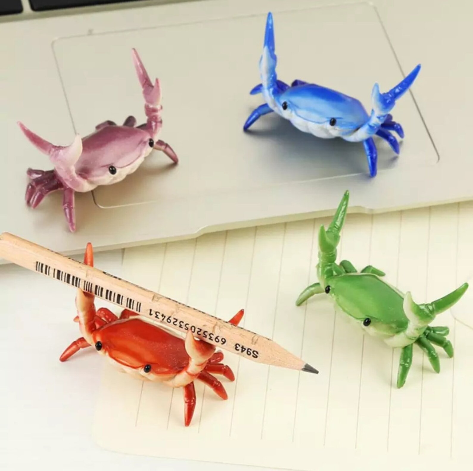 1PC/New Weightlifting Crab pen holder creative glass dip pen Etsy