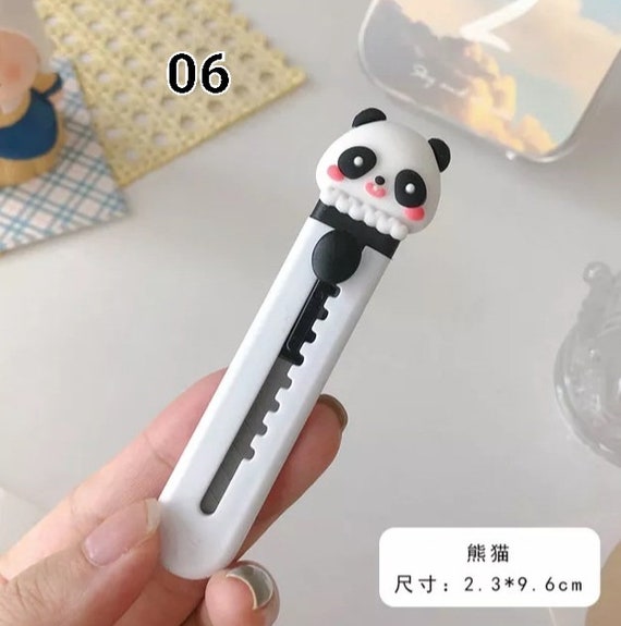 1pc Cute Mini Animal Utility Knife, Box Cutter, Portable Knife