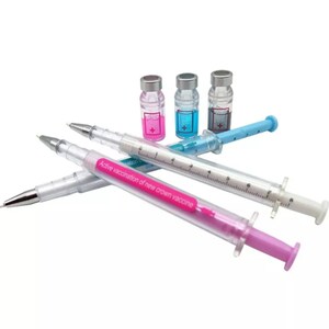 3pcs Creative Syringe Shape Gel Pen, 0.5mm Black Ink Pen, Nurse, Student, Doctor Gift, Writing Pen, Syringe Pen, Student Gift image 10
