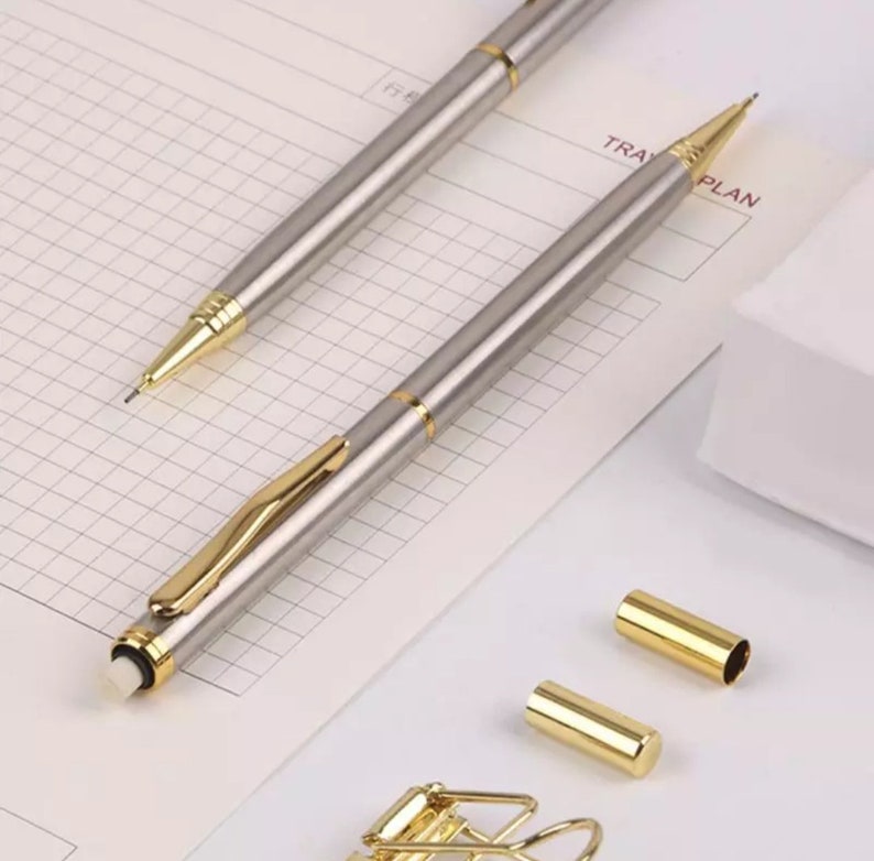 Professional Mechanical Pencil High Quality Metal Pencil 0.5 Etsy